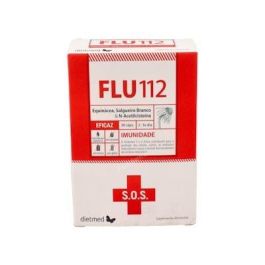 DIETMED Flu112 30Cap. Suplemento SOS a base de plantas, vitaminas y minerales con Vitamina C y Zinc, Echinacea y Sauce Blanco Precio: 10.6900002. SKU: B1HVTLSCRR