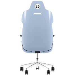 Thermaltake ARGENT E700 Silla Gaming Hydrangea Blue, Cuero/Aluminio, Respaldo/Asiento Negro/Azul, 150kg, 4D