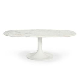 Mesa Centro Moderno DKD Home Decor Blanco 70 x 39 x 120 cm