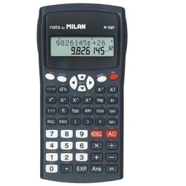 Milan M240 black Calculadora científica 240 funciones 2 líneas 10+2 dígitos con tapa protectora gris Precio: 15.79000027. SKU: B15ZC576BT