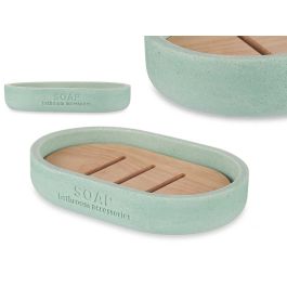 Jabonera de Resina y Bambú Menta - Berilo 12.5x2.5x8.5 cm (6 Unidades) Precio: 17.69000035. SKU: B1B9JDGX93