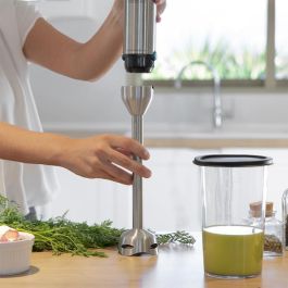 CECOTEC Batidora de Inmersión Power TitanBlack 1500 XL 1500W Negro, Plata