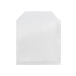 Q-connect Sobre para CD/DVD Polipropileno con Solapa - Pack 50 Unidades