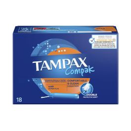 Tampax Compak Tampón Super Plus 18 unidades Precio: 4.49999992. SKU: S05106213