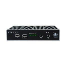 Adder XD642 Extensor KVM 4K Ultra HD DisplayPort USB 2.0 para Teclado, Vídeo, Ratón y Audio de Alto Rendimiento Profesional