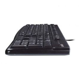 Logitech Teclado K120 Cable Usb Qwerty Español Negro Logitech Teclado K120 Cable Usb Qwerty Español Negro