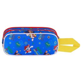 Paw Patrol La Patrulla Canina Estuche Portatodo 3D Doble Cool Azul