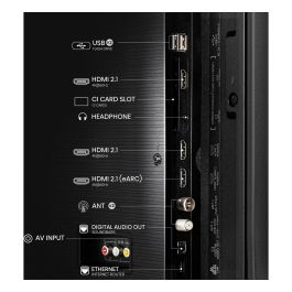 Hisense 55E77Q Smart TV 55" QLED 4K Ultra HD Negro