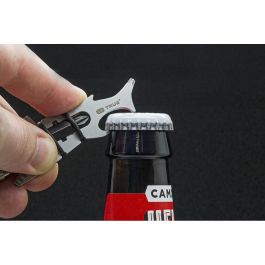 True Multiherramienta Sharkey 12 en 1: Destornilladores, Abrebotellas, Abrelatas, Lima, Tijera, Sierra y Más