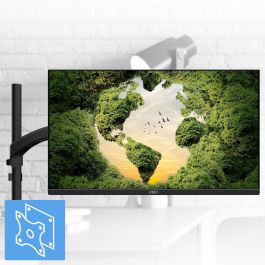 MSI PRO MP245PG Monitor 24" IPS FHD 100Hz 4ms HDMI/DP Pivot Antirreflectante Flicker Free Low Blue Light Negr