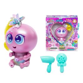 Bandai D909916 Ksimerito Susikin Biuty Taim Muñeca con brillo metalizado, maquillaje y accesorios de belleza
