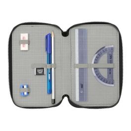 Plumier Escolar Safta Triple 36 Piezas Tortugas Ninja 195x125x55 mm Plumier Escolar Safta Triple 36 Piezas Tortugas Ninja 195x125x55 mm