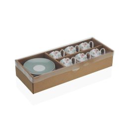 Juego de Café Versa Acebo Porcelana Multicolor