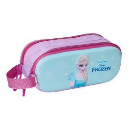 SAFTA Portatodo 3D Frozen Disney Doble 21x6x8cm con Dos Compartimentos Separados y Asa de Mano Precio: 8.49999953. SKU: B17E5Z782A