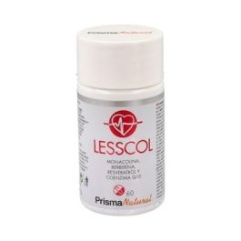 PRISMA NATURAL Lesscol Arroz Levadura Roja, Berberina, Monacolina K y Coenzima Q10 para Colesterol Normal 60 Cápsulas Precio: 22.6900003. SKU: B15V3AYAHF
