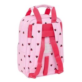 Safta Mochila infantil Minnie Mouse "Naive" con asas 20x28x8cm