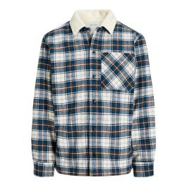 Camisa de Manga Larga Hombre Jack & Jones Jjzac Teddy Overshirt Ls Azul oscuro Precio: 37.94999956. SKU: B1BRB43WMT
