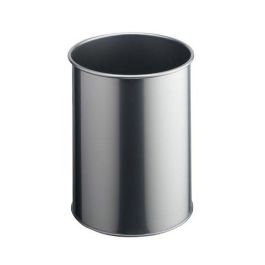 Papelera Metalica Durable Redonda 15 Litros Plata Precio: 21.49999995. SKU: B1EHGDK5MH