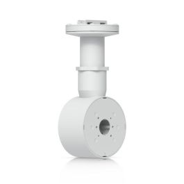 Ubiquiti Soporte Doble para Cámaras UniFi 1 1/2" NPS de Aleación de Aluminio y Policarbonato Blanco para Montaje en Superficie Plana y Conducto Roscado