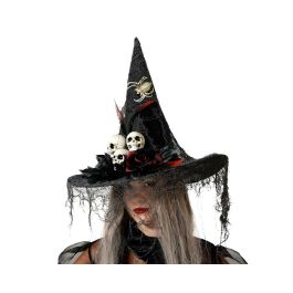 Sombrero de Bruja Harapiento Negro con Puntas Retorcidas - Accesorio para Disfraz de Halloween Precio: 7.79000057. SKU: B1JBXWKPTG