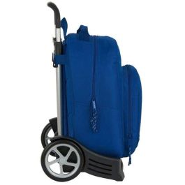 Mochila Escolar con Ruedas Evolution BlackFit8 Oxford Azul oscuro (32 x 42 x 15 cm)