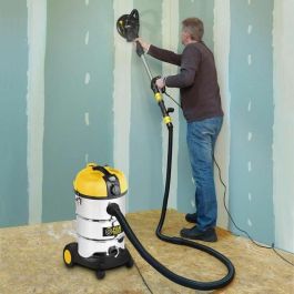 Fartools NETUP 30P Aspiradora de paneles de yeso para agua y polvo, 1200W, 18 kPa, recipiente acero inoxidable