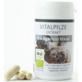PILZE WOLHRAB Champiñón Del Sol (Agaricus Blazei) Bio 60 Cápsulas con Acerola Vitamina C Vegano Precio: 37.4999999. SKU: B15NN7QQDF