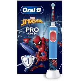 Oral-B Pro Kids Cepillo de dientes eléctrico Spider-Man, 1 mango, 1 cabezal, a partir de 3 años Precio: 44.5000006. SKU: B1E4AA4W8S