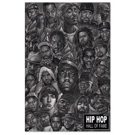ERIK Póster Todas las Estrellas Hip Hop 91,5x61cm Impreso en Papel Brillo de Alta Calidad 150gr Precio: 7.49999987. SKU: B12MV8BXJ7