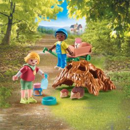 Playmobil Cuidados De La Familia De Erizos 71512 para Niños +4 Años