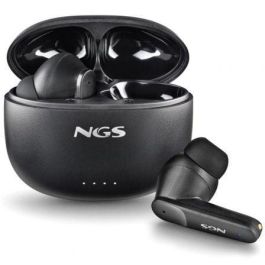 Auriculares Bluetooth NGS Ártica Hush con estuche de carga/ Autonomía 4h/ Negros Auriculares Bluetooth NGS Ártica Hush con estuche de carga/ Autonomía 4h/ Negros
