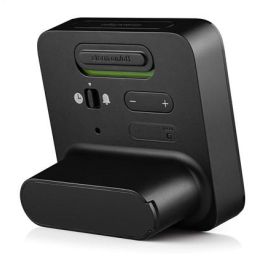 Braun BC-09-B Reloj Despertador Digital Negro con Snooze Pantalla LCD Retroiluminada