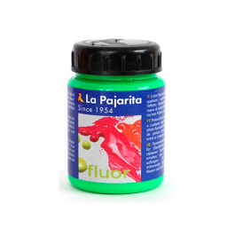 La Pajarita F-06 Pintura Acrílica Verde Césped 75ml Acabado Brillante Visible con Luz Negra