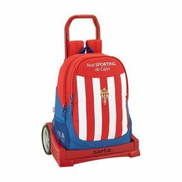 Mochila Escolar con Ruedas Evolution Real Sporting de Gijón Precio: 34.89000031. SKU: S4300961
