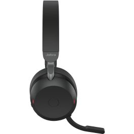 Jabra Evolve2 75 Link380c UC Stereo Auriculares Inalámbricos y Alámbricos, Llamadas/Música, Negro