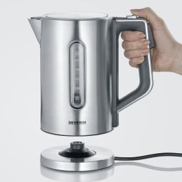 Hervidor SEVERIN WK3418 1,7 L con temperatura ajustable hasta 100 ° C, pasos de 5 ° C, pantalla LCD, sin bisfenol A, base 360 °, acero inoxidable Precio: 73.99325934. SKU: B16MCNL7G5