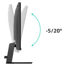 Philips 27M2N3200NF/00 Monitor Gaming 27 Pulgadas IPS Full HD 144Hz 0.5ms G-Sync HDR10 HDMI DisplayPort HDMI Gris