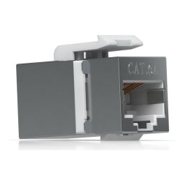 Ubiquiti Acoplador Keystone Cat6A, Paquete de 12, Acero Inoxidable