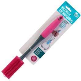 Je cherche une Idee Escobilla Limpia Botellas Antirayaduras Cerdas Suaves Apta Lavavajillas Limpieza Botellas Decantadores Jarrones Biberones