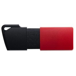 Kingston DataTraveler Exodia M Pendrive USB 3.2 Gen 1 128GB Negro/Rojo, con Tapa Deslizante y Anilla para Llavero Kingston DataTraveler Exodia M Pendrive USB 3.2 Gen 1 128GB Negro/Rojo, con Tapa Deslizante y Anilla para Llavero