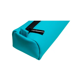 Exacompta Bolso Portatodo Titanium, Forma Semi Redonda 22x8.5x7 cm, PU Soft Touch Lavable, Colores Surtidos