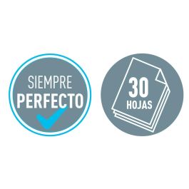 Petrus Grapadora 635 Wow Amarilla Metalizada, Capacidad 30 Hojas, Metal