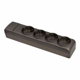 Solera Base múltiple 4 tomas 2p+t schuko, Grafito, Máx. 3680W, IP20, 16A 250V~, Entradas para mini canal, Incluye pasamuros y tapa Precio: 8.49999953. SKU: B1AGTZZ46W