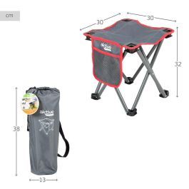 Taburete Aktive Plegable Camping Gris 30 x 32 x 30 cm (4 Unidades) Taburete Aktive Plegable Camping Gris 30 x 32 x 30 cm (4 Unidades)