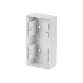 BUSCH-JAEGER Aufputz-Gehäuse future linear BJ 1702-84, 2fach, studioweiß - Caja de empotrar superficial para interruptor