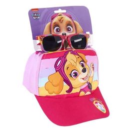 Cerdá Gorra y Gafas de Sol Paw Patrol Skye Niña, Pack 2 Accesorios Rosa para Niñas de 3 a 8 Años