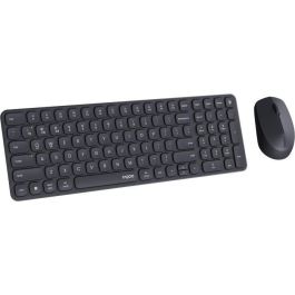 RAPOO 9310M - Combo Teclado y Ratón Inalámbrico Multimodo Ultrafino - Negro