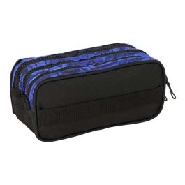 Portatodo Triple El Niño Roller Azul Negro 21,5 x 10 x 8 cm