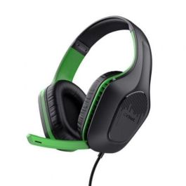 Trust Gaming Auriculares Gaming Zirox GXT 415 con Micrófono, Jack 3.5mm, Compatibles con Xbox, PS4, PS5, Switch, PC - Verdes, Núm. Artículo 24994 Precio: 19.49999942. SKU: B15AFJA2C7