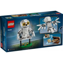 LEGO 76425 Set de Construcción Harry Potter: Lechuza Nival Hedwig Articulada - Número 4 de Privet Drive, Juguete Fantasía